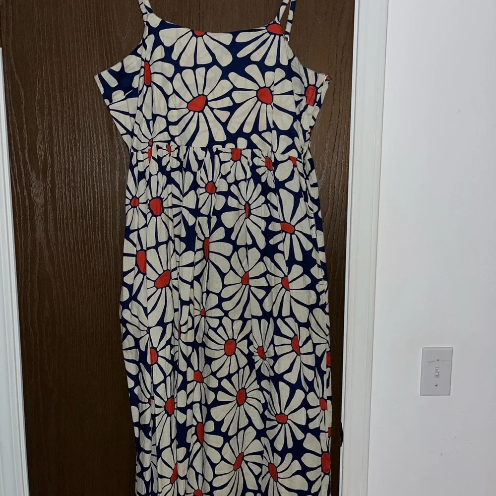 Mata Traders Sofia Midi Dress in Navy Floral in size XL - Picture 12 of 13